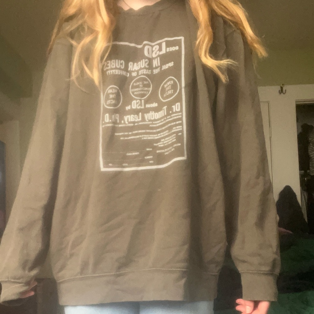 Vintage Graphic Print Sweatshirt